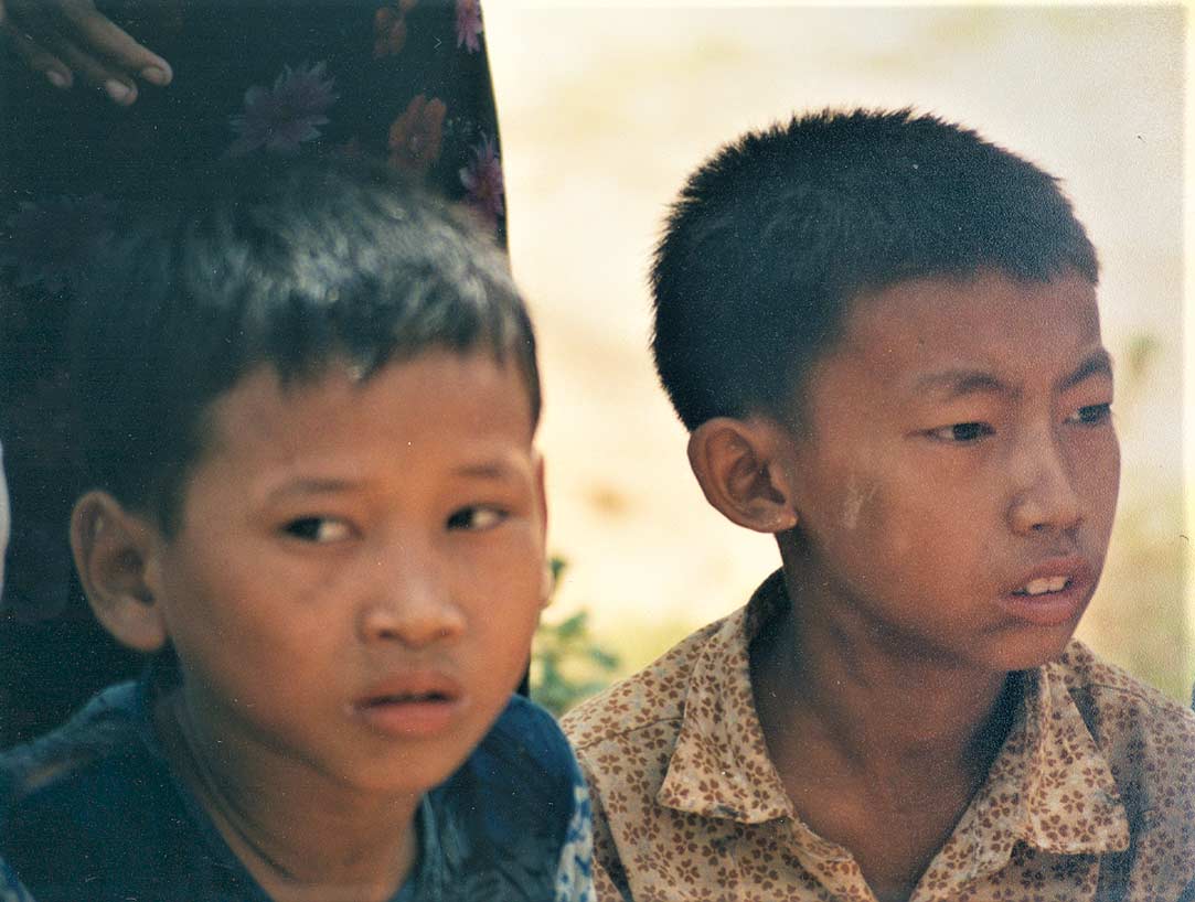 curly nomad asia myanmar burma boys photo